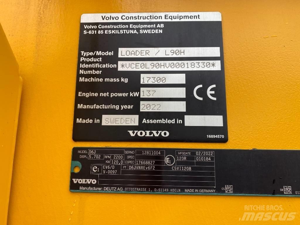 Volvo L90H  / L 90 H Rataslaadurid