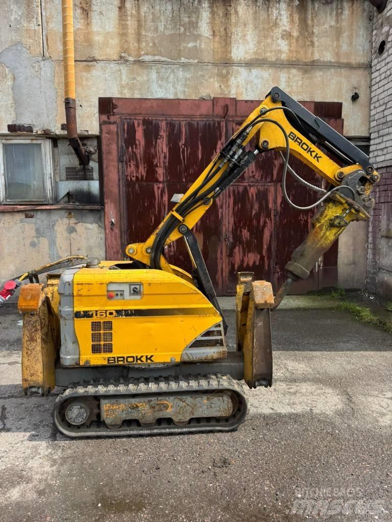 Brokk 160 Lammutusekskavaatorid