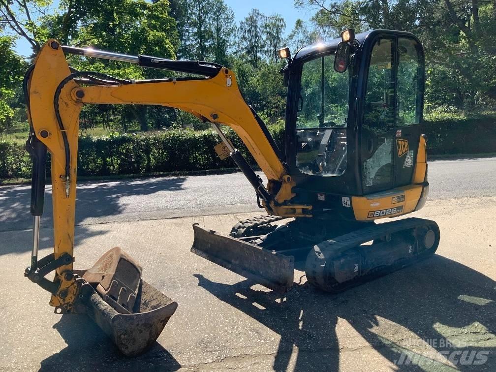 JCB 8026 CTS Miniekskavaatorid < 7 t