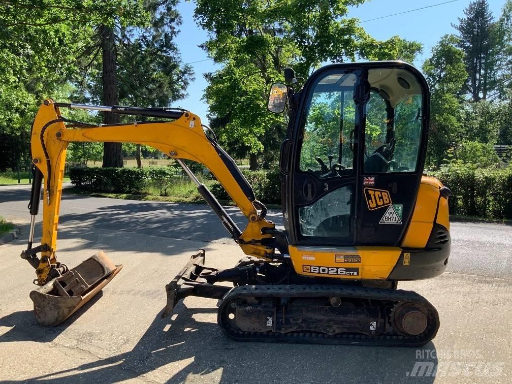 JCB 8026 CTS Miniekskavaatorid < 7 t