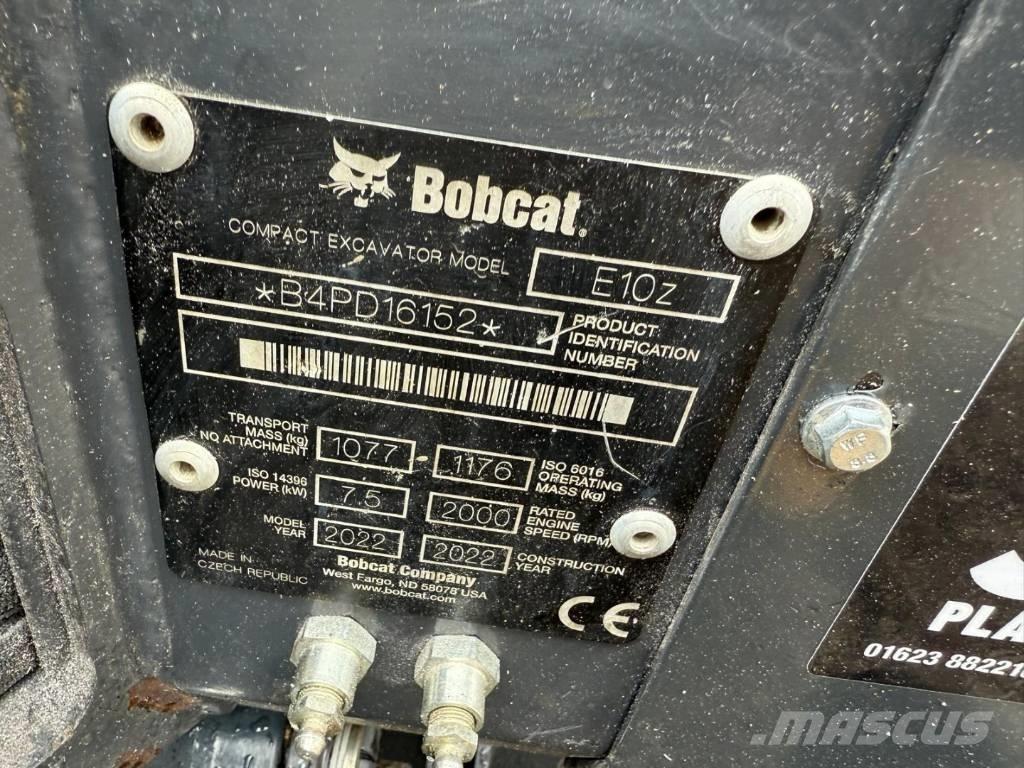 Bobcat E 10z Miniekskavaatorid < 7 t