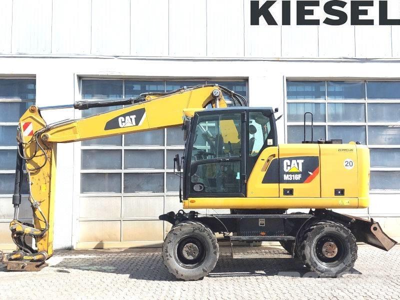 CAT M 316 F Ratasekskavaatorid