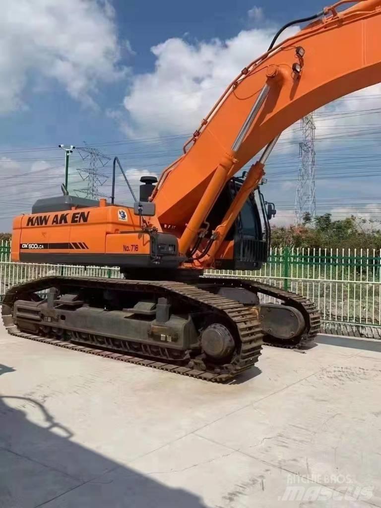Doosan DX 500 LCA Roomikekskavaatorid