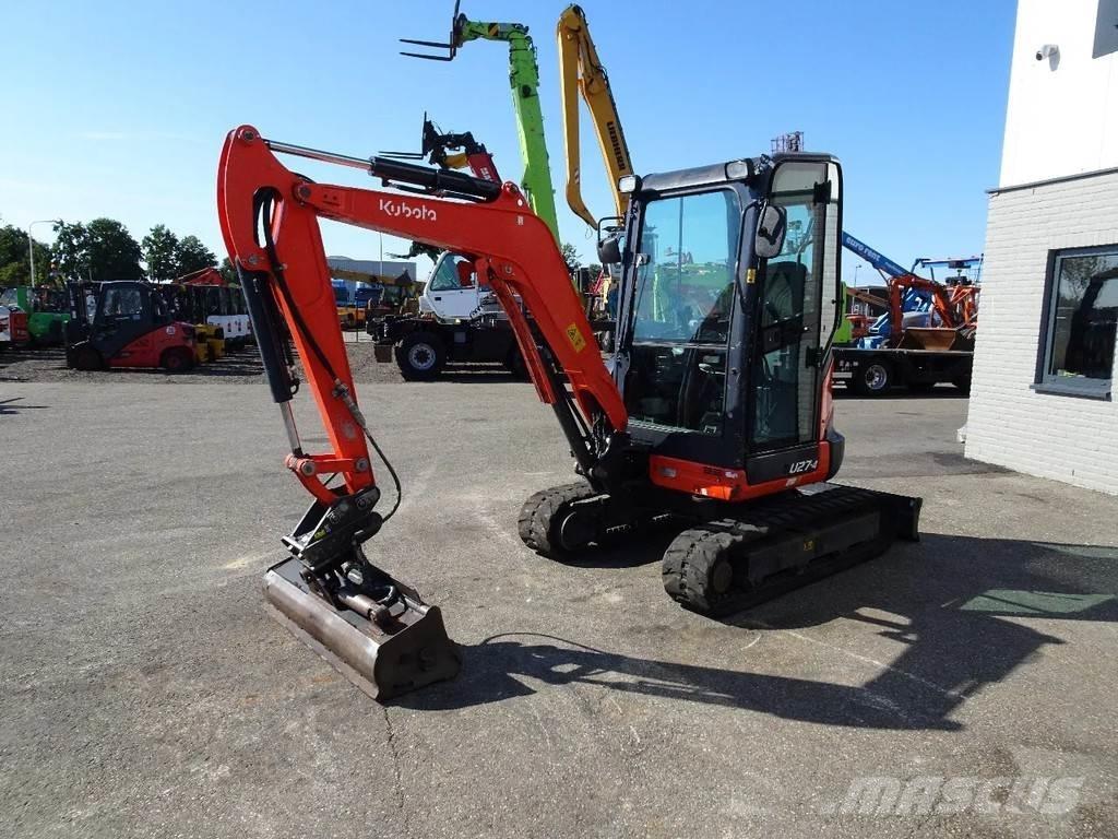 Kubota U27-4 Miniekskavaatorid < 7 t