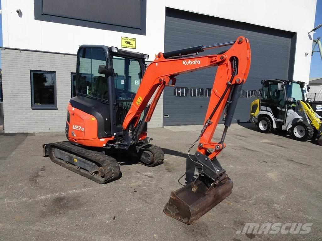 Kubota U27-4 Miniekskavaatorid < 7 t