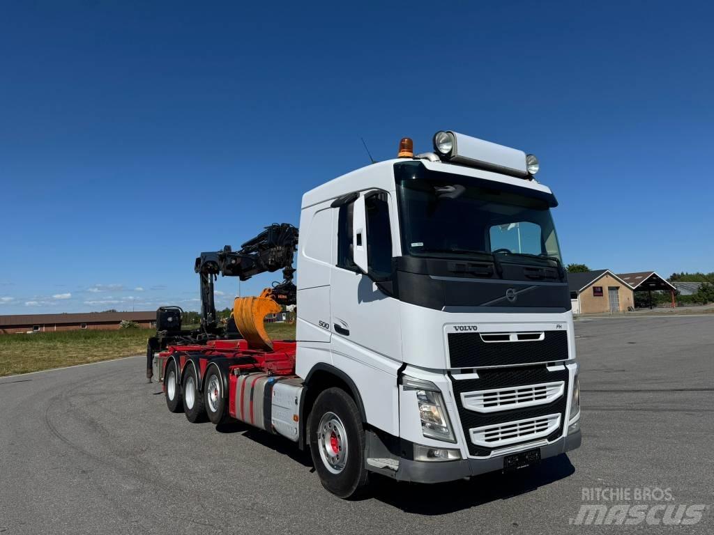 Volvo FH 500 Kraanaga veokid