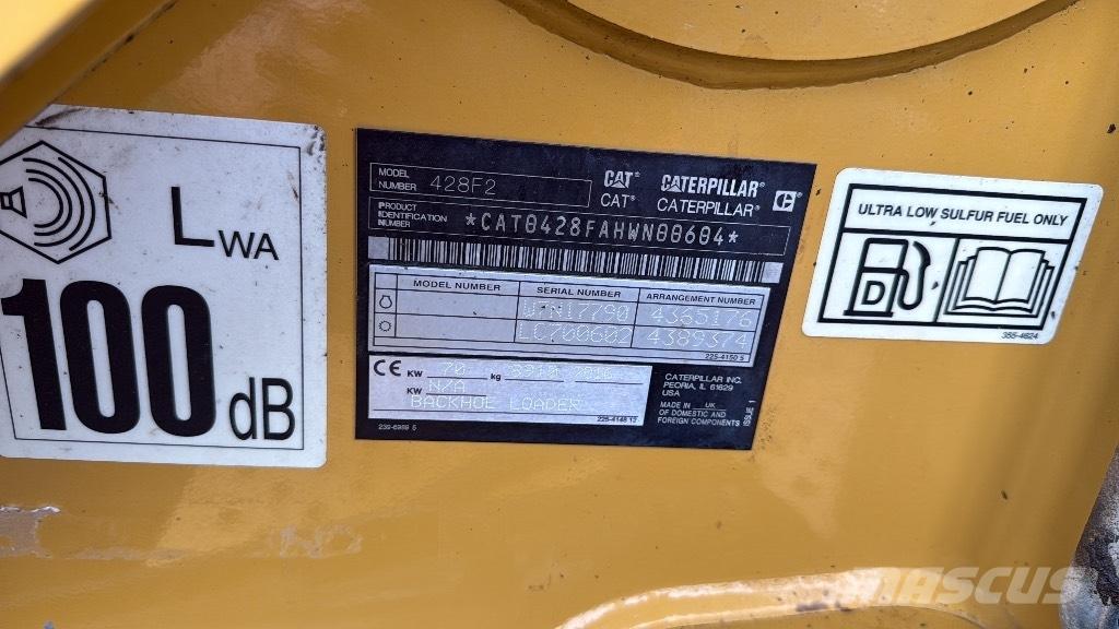 CAT 428 F Ekskavaatorlaadurid