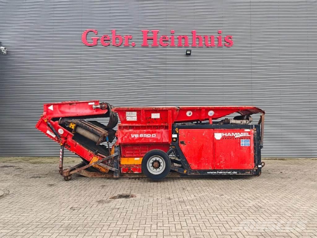 Hammel VB 650 D Prügipurustajad