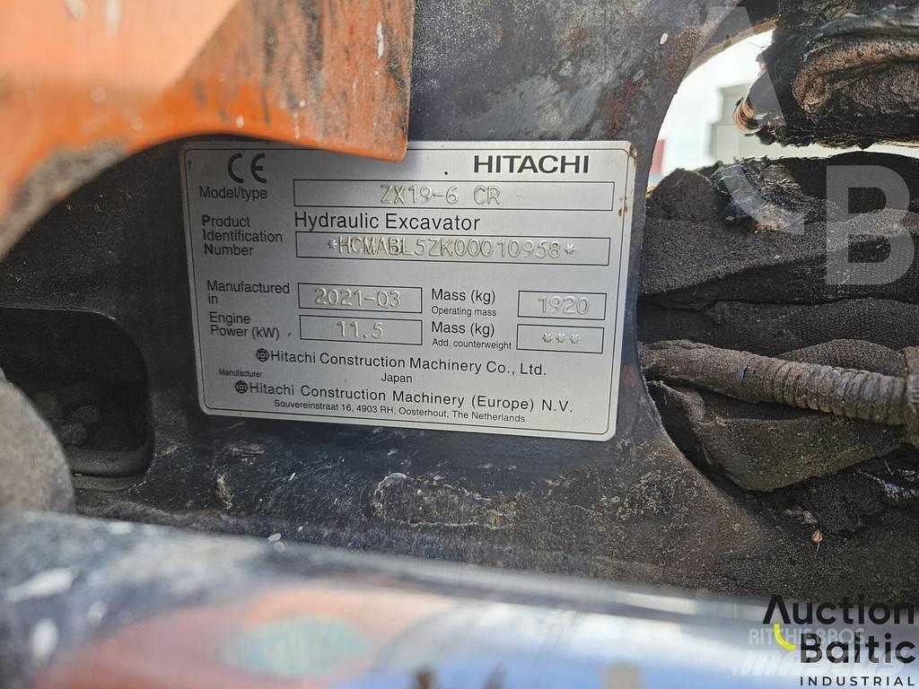 Hitachi ZX19-6 CR Miniekskavaatorid < 7 t