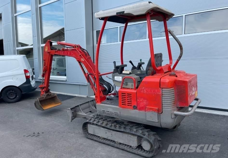 Takeuchi TB 016 Miniekskavaatorid < 7 t