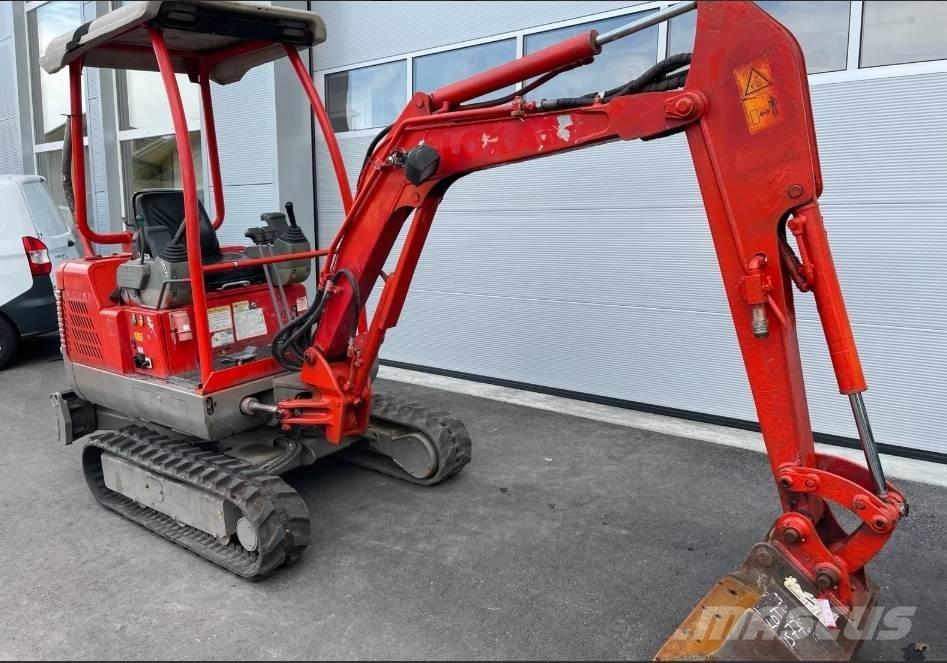 Takeuchi TB 016 Miniekskavaatorid < 7 t