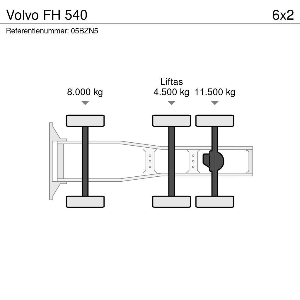 Volvo FH 540 Sadulveokid