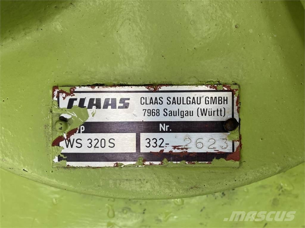 CLAAS WS 320 S Vaalutid