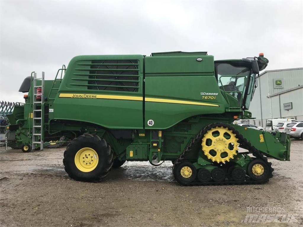 John Deere T670 Teraviljakombainid
