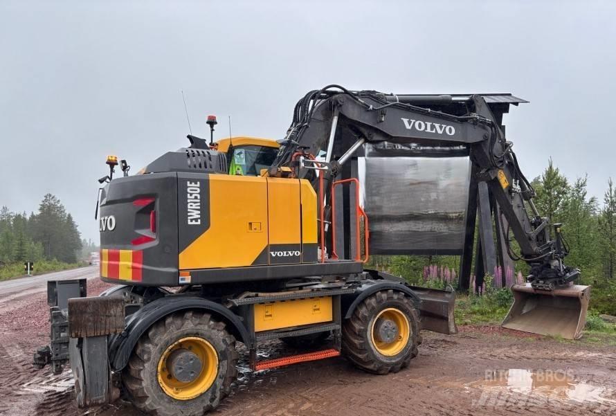 Volvo EWR 150 E Ratasekskavaatorid