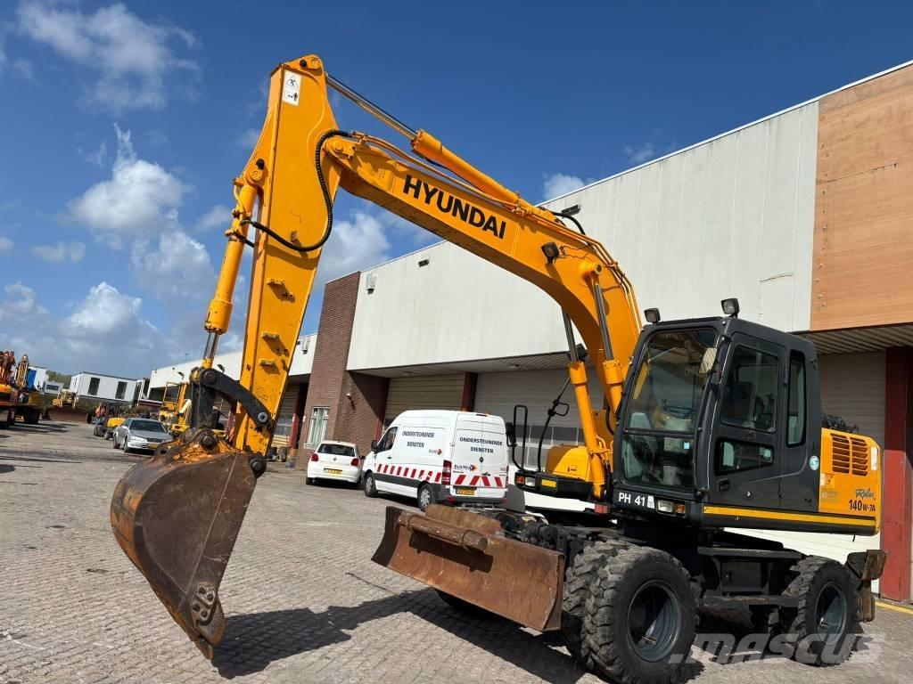 Hyundai 140W-7A Ratasekskavaatorid
