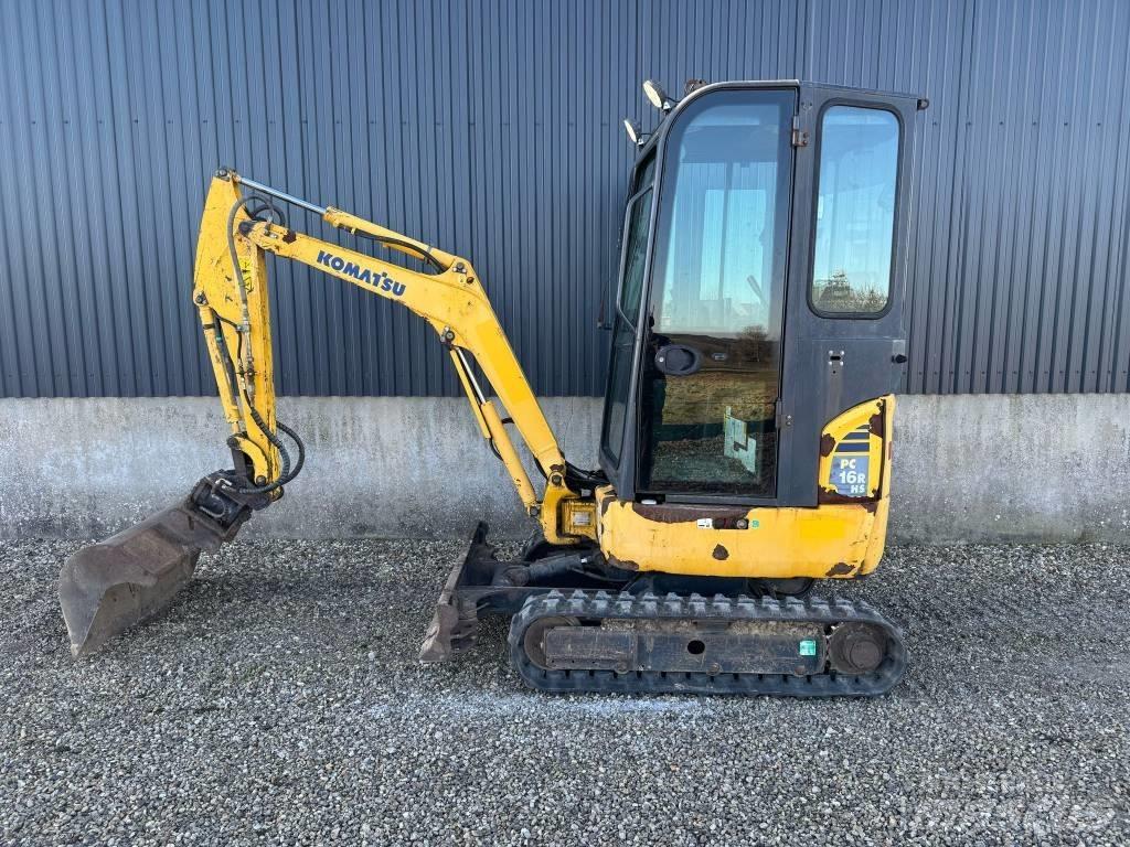 Komatsu PC 16 R-3HS Miniekskavaatorid < 7 t