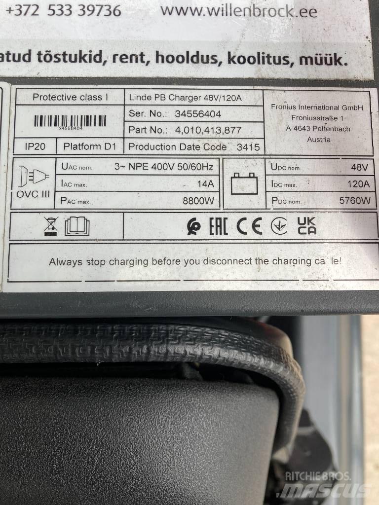 Linde EG20PH/1275-02 Elektritõstukid