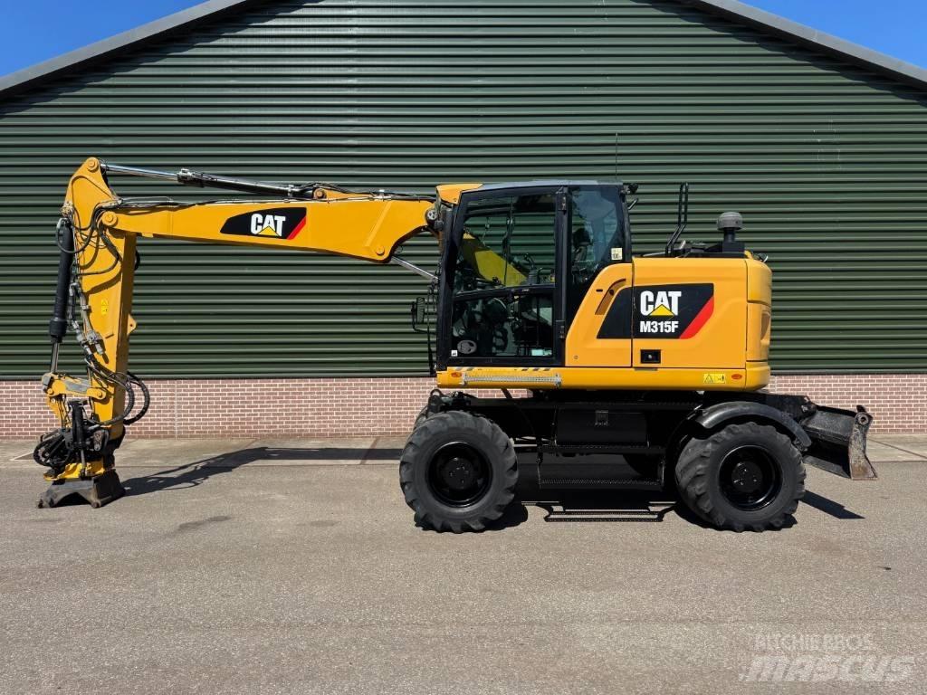 CAT M 315 F Ratasekskavaatorid