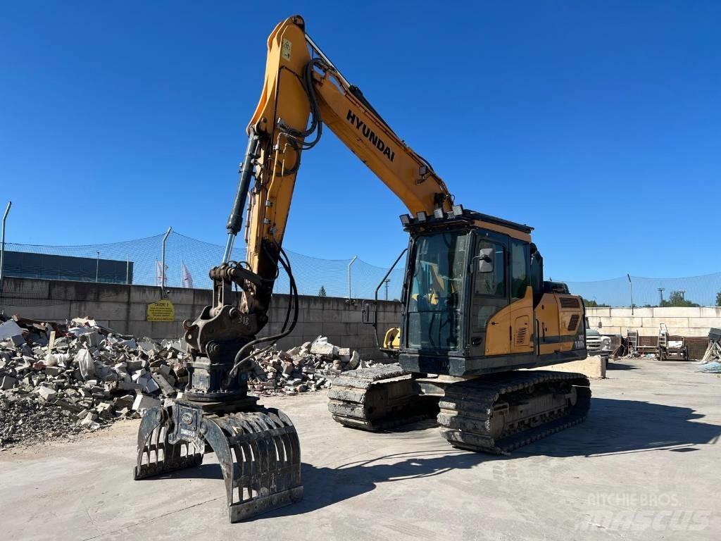 Hyundai HX 140 HRC Roomikekskavaatorid
