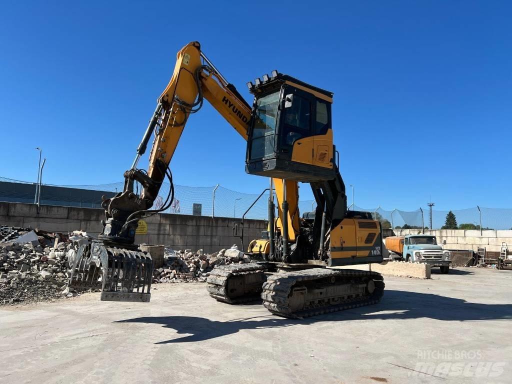 Hyundai HX 140 HRC Roomikekskavaatorid