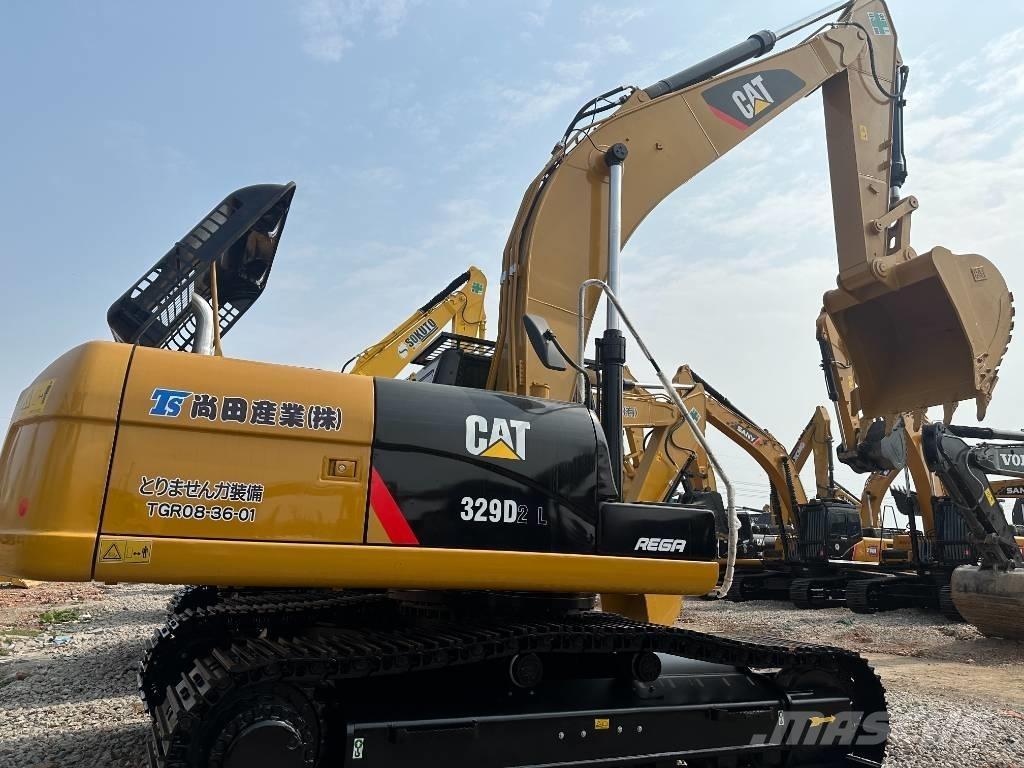 CAT 329D2 Roomikekskavaatorid