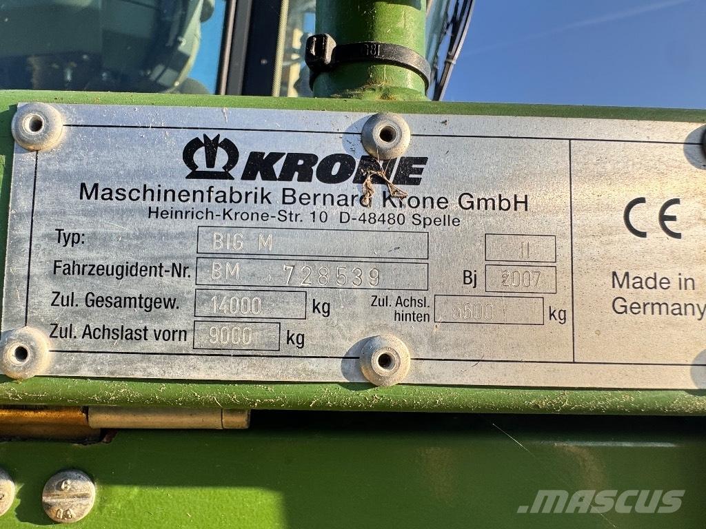 Krone Big M II Niidukid