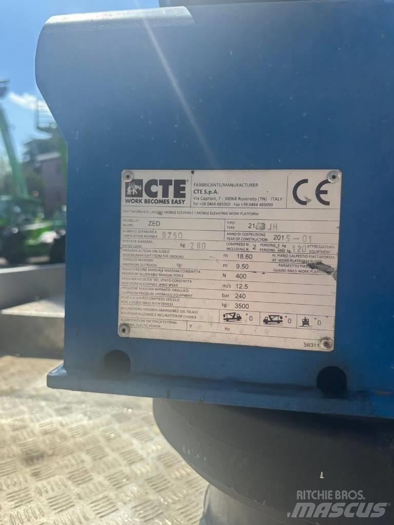 CTE ZED 21.2 JH Auto korvtõstukid