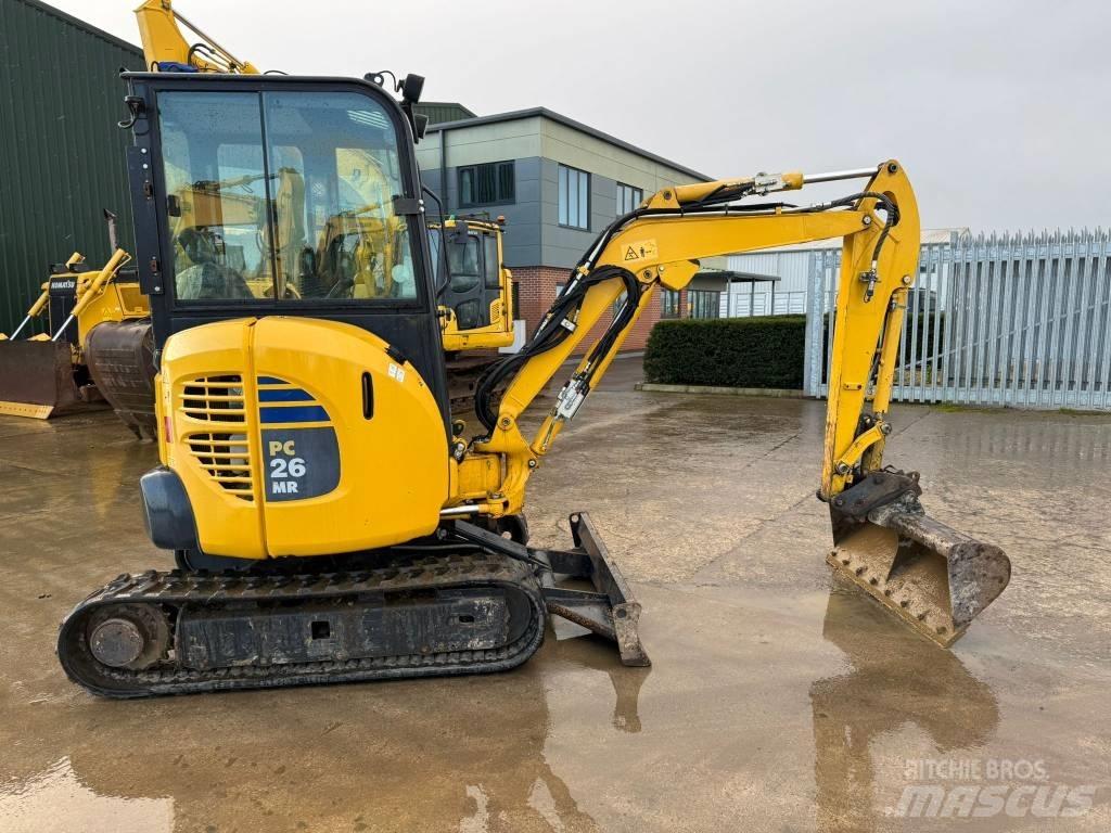 Komatsu PC 26 MR-3 Miniekskavaatorid < 7 t