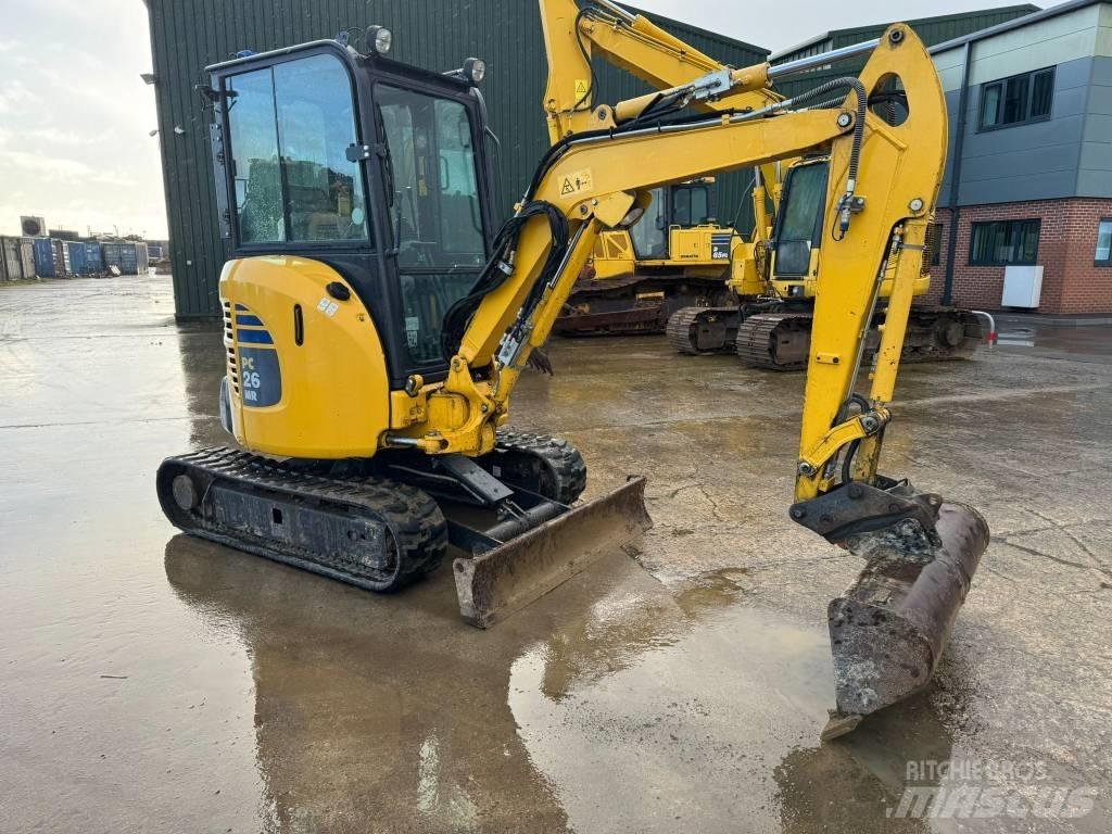 Komatsu PC 26 MR-3 Miniekskavaatorid < 7 t