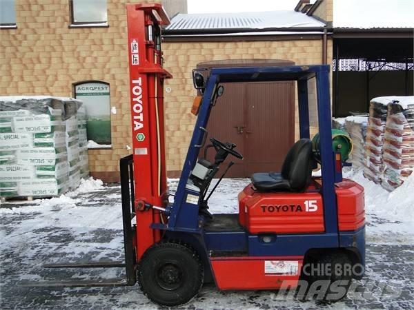 Toyota 5FGL15 Gaasitõstukid