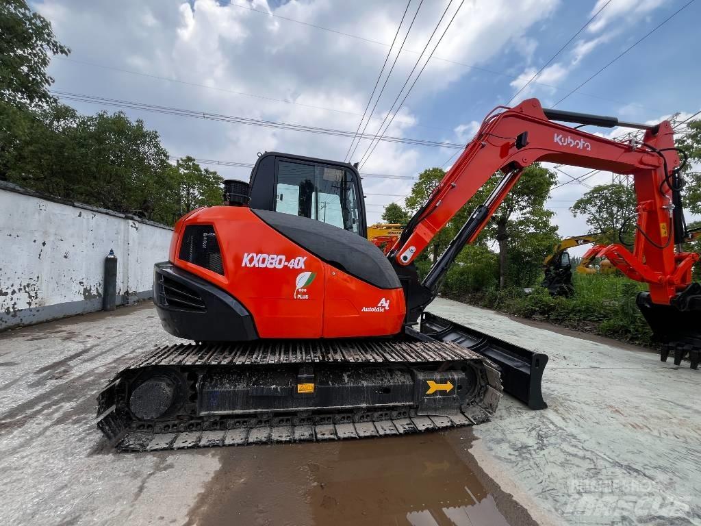 Kubota KX 080-4 Väikeekskavaatorid 7t-12t