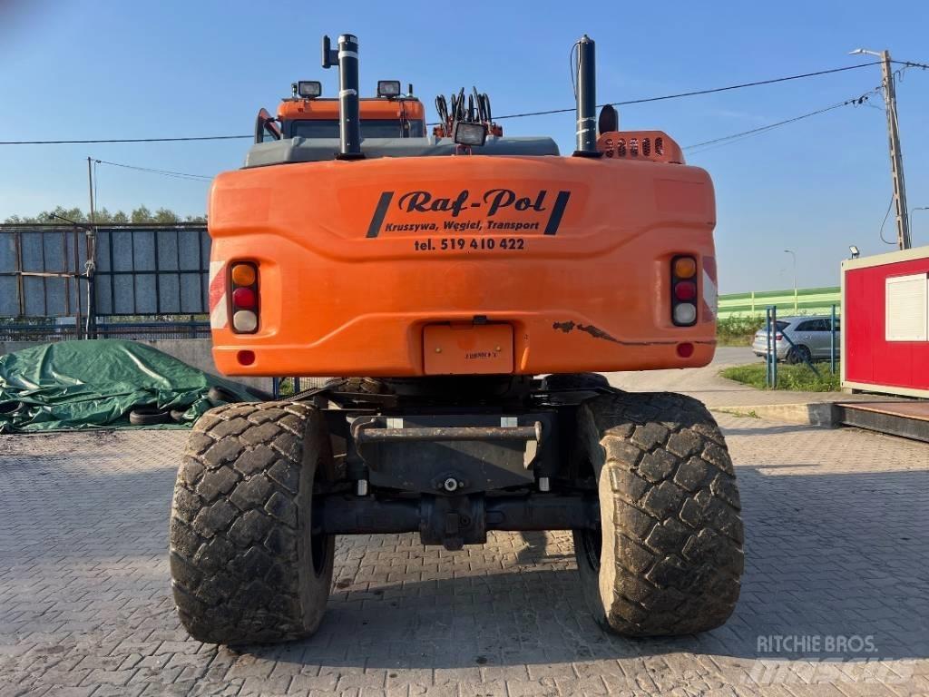 Doosan DX 160 W-3 Ratasekskavaatorid