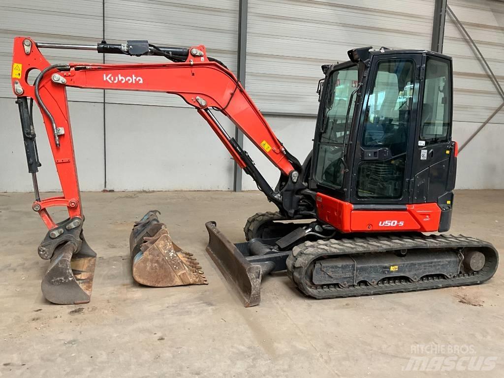Kubota U 50-5 Miniekskavaatorid < 7 t