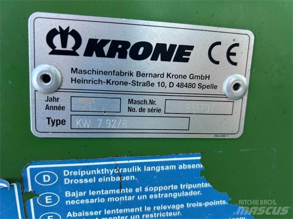Krone KW 7.92 Vaalutid ja kaarutid