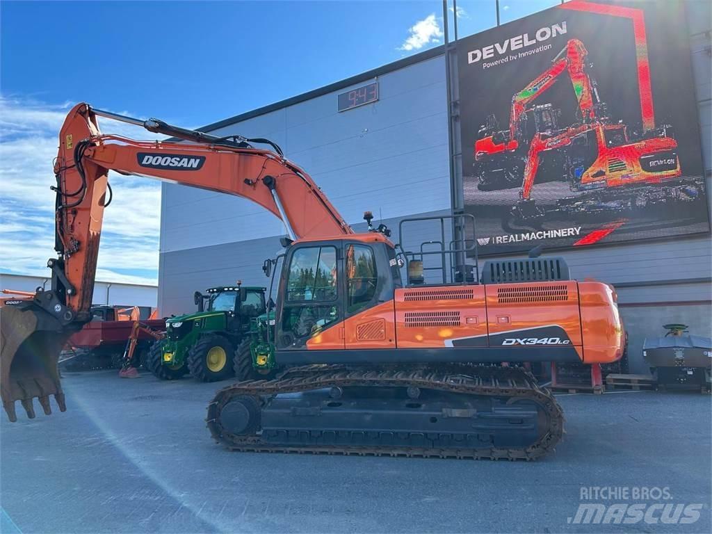 Doosan DX340LC-5 Roomikekskavaatorid