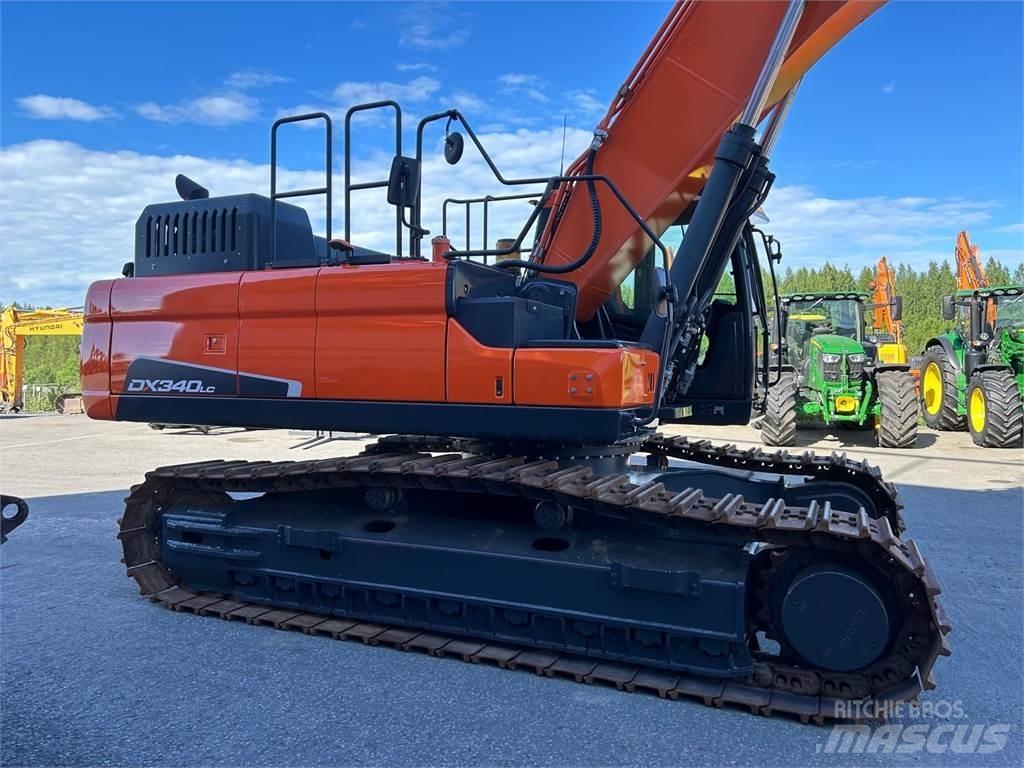 Doosan DX340LC-5 Roomikekskavaatorid