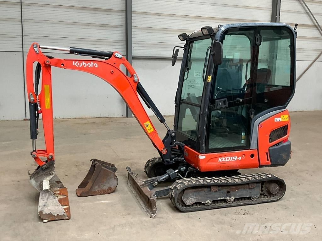 Kubota KX 019-4 Miniekskavaatorid < 7 t