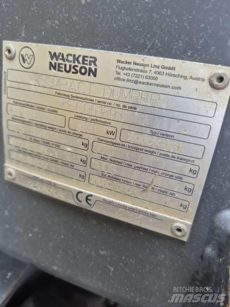 Wacker Neuson DT 10 Roomikkallurid