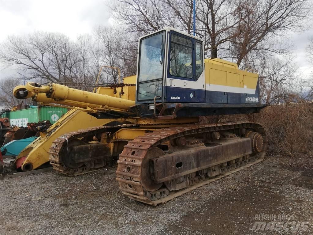 Komatsu PC 650 LC Roomikekskavaatorid