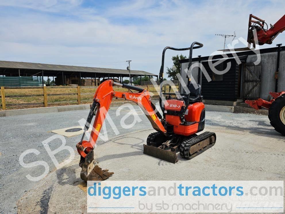 Kubota U 10-3 Miniekskavaatorid < 7 t