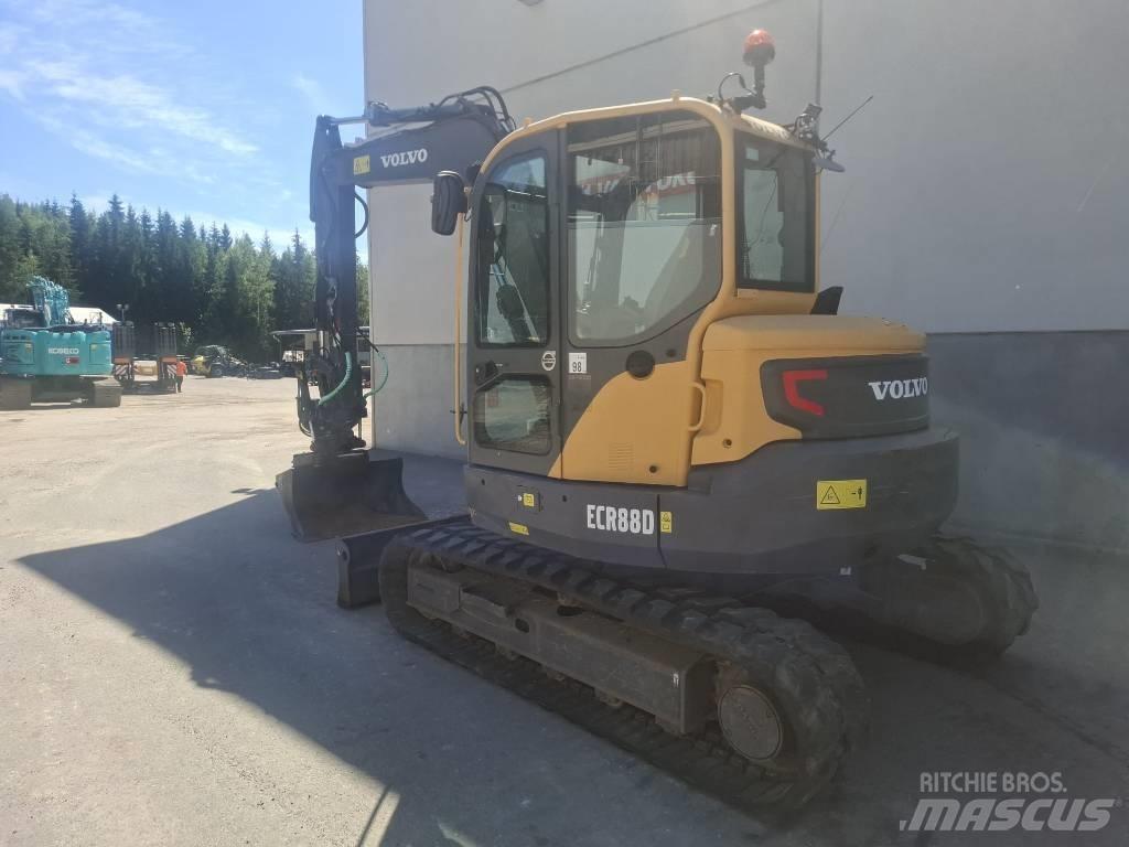 Volvo ECR 88 D Väikeekskavaatorid 7t-12t