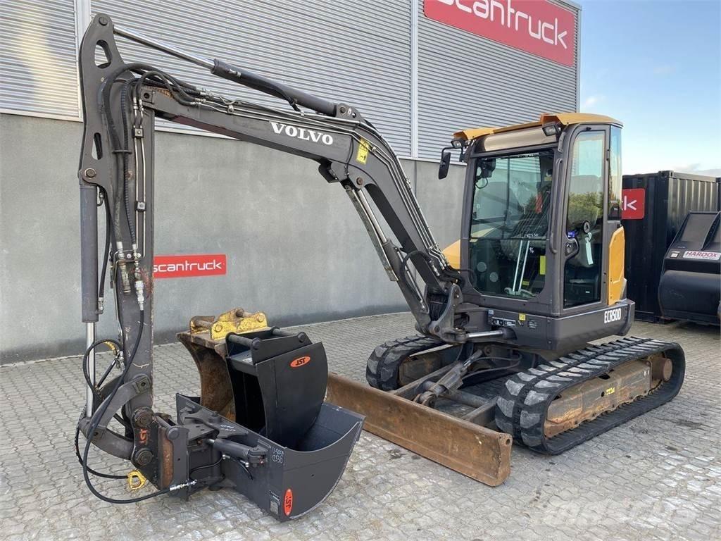 Volvo ECR50 Ratasekskavaatorid