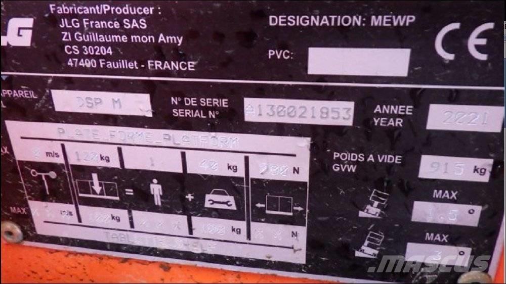 JLG DSP-M Kõrged komplekteerimistõstukid