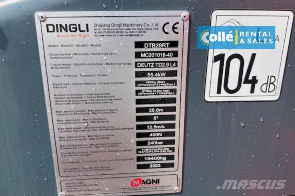 Magni DTB 28 RT | 2023 Teleskoop poomtõstukid