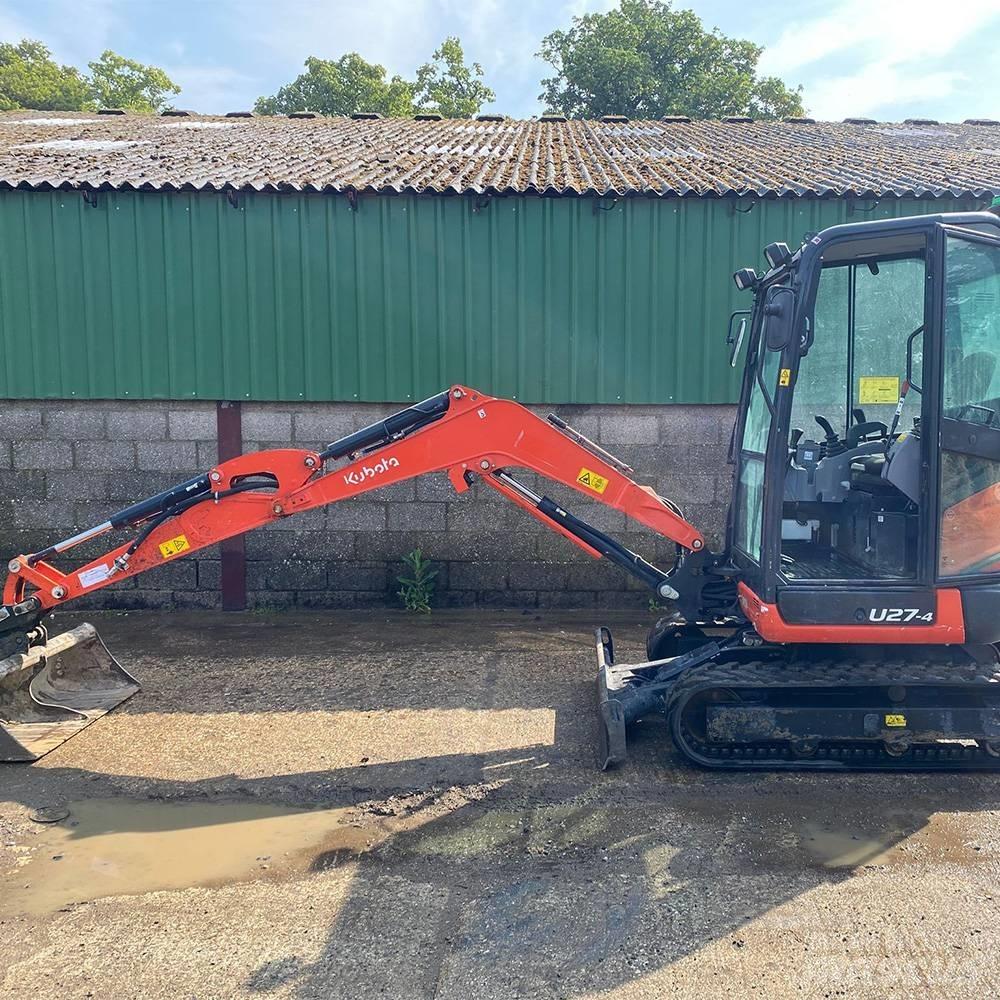Kubota U 27-4 Miniekskavaatorid < 7 t