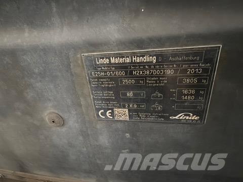 Linde E25H-01/600 Elektritõstukid