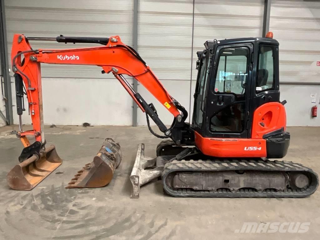 Kubota U 55-4 Miniekskavaatorid < 7 t