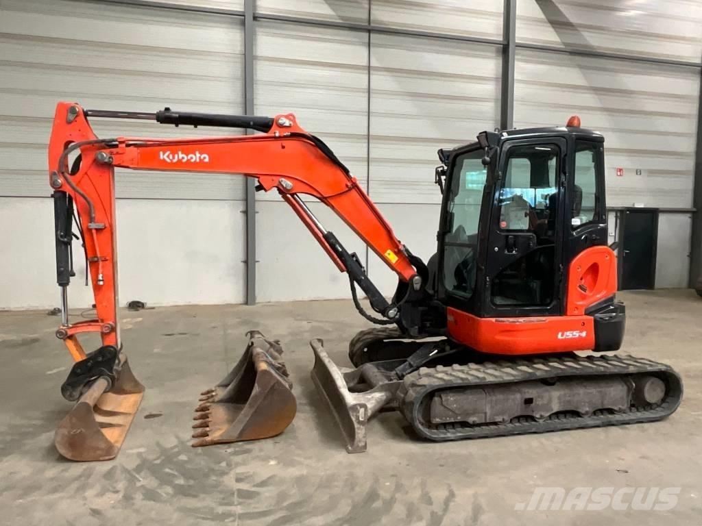 Kubota U 55-4 Miniekskavaatorid < 7 t