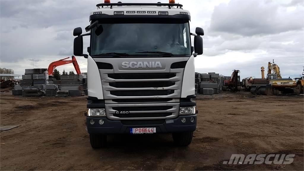 Scania G 490 Vahetuskastiga tõstukautod